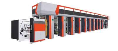 Yüksek Hızlı Elektronik Şaftlı Rotogravür Baskı Makinesi